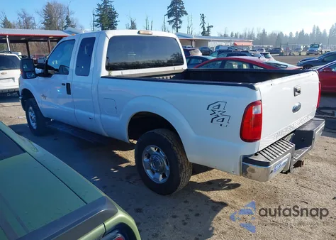 2011 Ford F-250 Xlt из США, поврежденный, VIN 1FT7X2BT8BEA31872